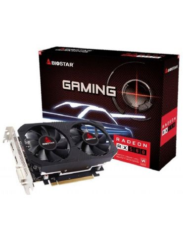 Biostar video card graphic cardrx560 2gb gddr5 pcie3 fan rx560-2gb Biostar - 1