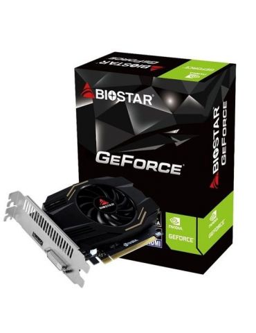 Biostar video card graphic cardgt1030 4096m 64bd4 pcie3/fan gt1030-4gb atx Biostar - 1
