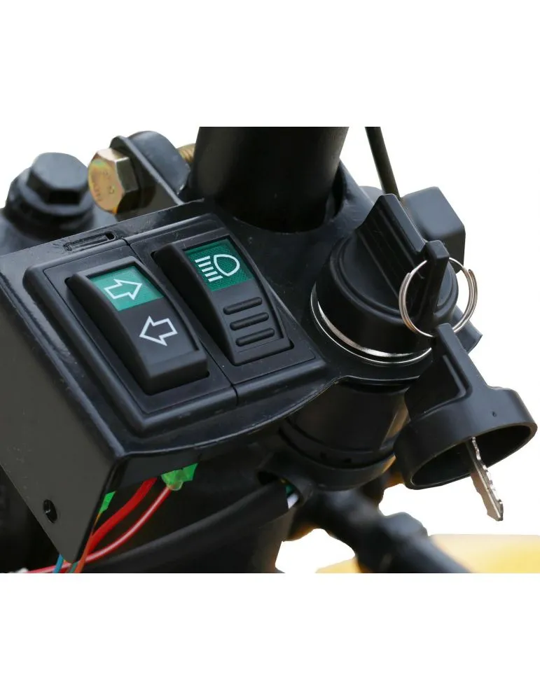 Progarden campo t18 minitractor g2.1 4x4 18cp benzina hidraulica fata-spate