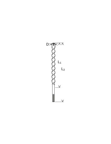 Bosch 2 608 586 755 accesorii pentru burghie 1 buc.
