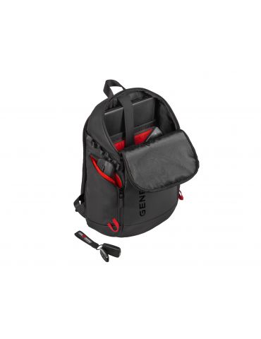 GENESIS Pallad 420 39,6 cm (15.6") Rucsac Negru