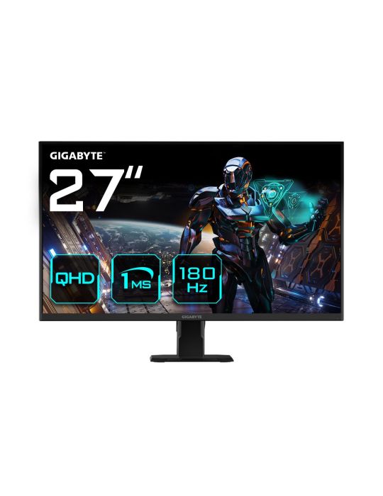 GIGABYTE GS27QA monitoare LCD 68,6 cm (27") 2560 x 1440 Pixel Quad HD Negru