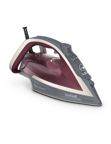 Tefal Ultragliss Anti-Calc Plus FV6840 Fier de călcat cu abur 2800 W Purpuriu, Argint
