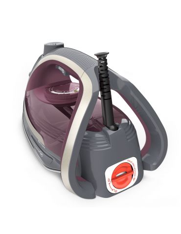 Tefal Ultragliss Anti-Calc Plus FV6840 Fier de călcat cu abur 2800 W Purpuriu, Argint