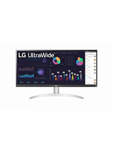 LG 29WQ600-W.AEU monitoare LCD 73,7 cm (29") 2560 x 1080 Pixel Full HD Platou de masă Alb