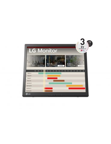 LG 17BR30T-B.AWM monitoare LCD 43,2 cm (17") 1280 x 1024 Pixel SXGA Ecran tactil Negru - Tik.ro