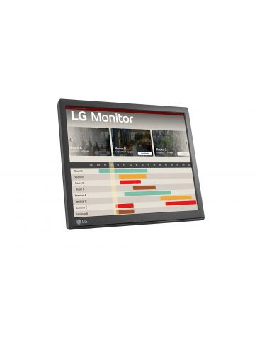LG 17BR30T-B.AWM monitoare LCD 43,2 cm (17") 1280 x 1024 Pixel SXGA Ecran tactil Negru
