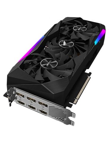 Placa video gigabyte video card nvidia geforce rtx 3070 aorus master gddr6x 8gb/256bit pci-e 4.0 x16 3xhdmi 3xdp max-covered coo