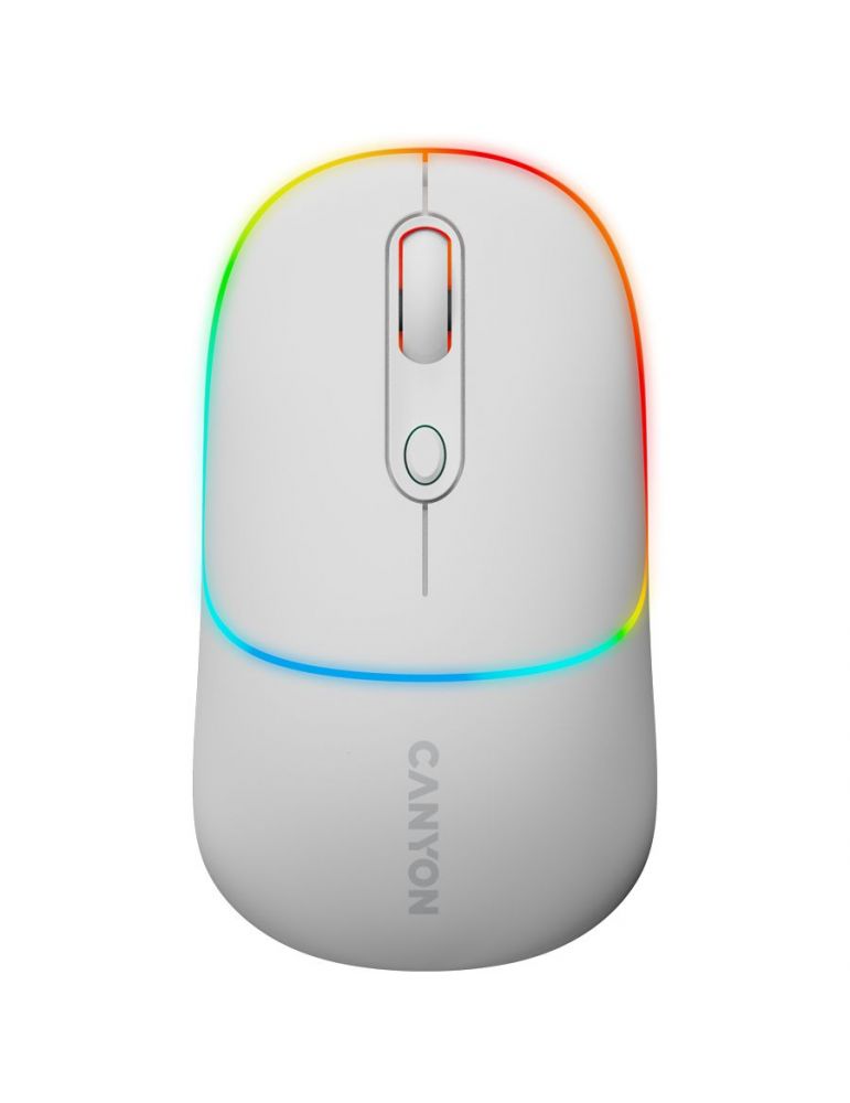 Canyon mouse mw-22 2in1 bt/ wireless snow white