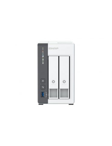 QNAP TS-216G NAS & servere de stocare a datelor Tower Cortex-A Cortex-A55 4 Giga Bites HDD Alb