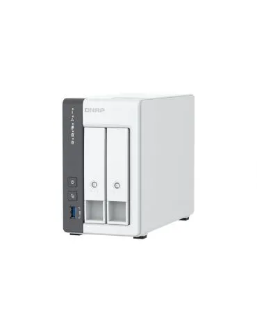 QNAP TS-216G NAS & servere de stocare a datelor Tower Cortex-A Cortex-A55 4 Giga Bites HDD Alb