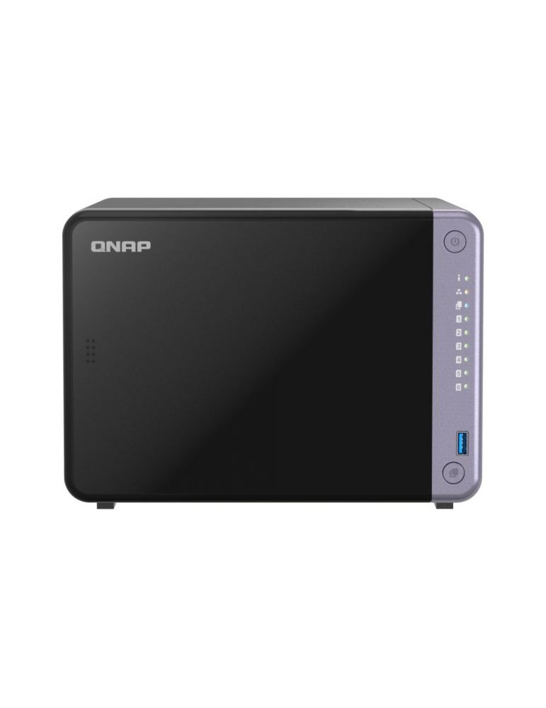 Storage Devices QNAP TS-632X-4G NAS & servere de stocare a datelor Tower Alpine Alpine AL-524 4 Giga Bites DDR4 QNAP QTS Negru