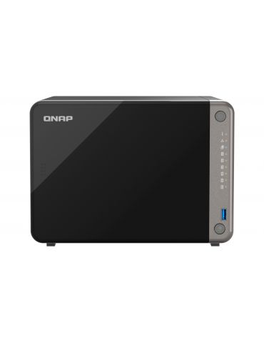 QNAP TS-AI642-8G NAS & servere de stocare a datelor Tower ARM Cortex-A76 8 Giga Bites Negru - Tik.ro