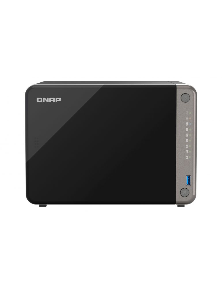 QNAP TS-AI642-8G NAS & servere de stocare a datelor Tower ARM Cortex-A76 8 Giga Bites Negru