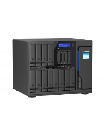 QNAP TS-1655 NAS Tower Intel Atom® C5125 8 Giga Bites DDR4 QNAP Turbo System Negru