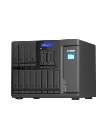 QNAP TS-1655 NAS Tower Intel Atom® C5125 8 Giga Bites DDR4 QNAP Turbo System Negru