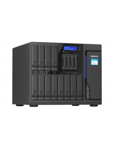 QNAP TS-1655 NAS Tower Intel Atom® C5125 8 Giga Bites DDR4 QNAP Turbo System Negru