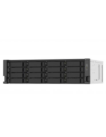 QNAP TS-1673AU-RP-16G NAS & servere de stocare a datelor Cabinet metalic (3U) Ryzen Embedded V1500B 16 Giga Bites DDR4 QNAP QTS