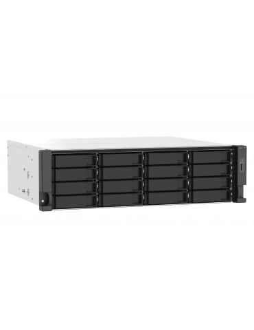 QNAP TS-1673AU-RP-16G NAS & servere de stocare a datelor Cabinet metalic (3U) Ryzen Embedded V1500B 16 Giga Bites DDR4 QNAP QTS