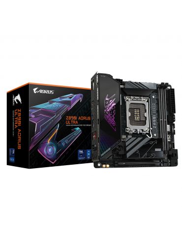 GIGABYTE Z890I AORUS ULTRA plăci de bază Intel Z890 LGA 1851 (Socket V1) mini ITX