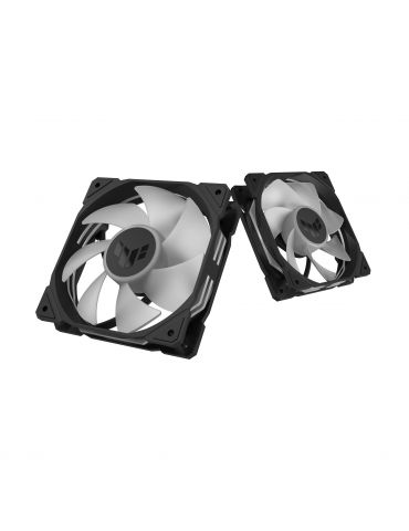 ASUS TUF Gaming TR120 ARGB Reverse Fan - Single Pack Carcasă calculator Distracţie 12 cm Negru