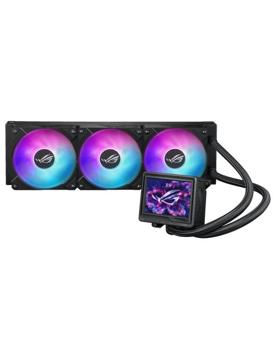ASUS ROG Ryujin III 360 ARGB Extreme Carcasă calculator Răcire lichidă all-in-one Negru