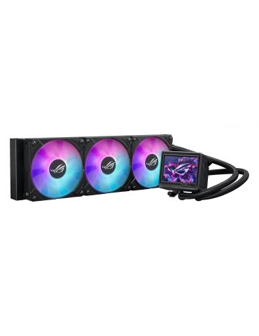 ASUS ROG Ryujin III 360 ARGB Extreme Carcasă calculator Răcire lichidă all-in-one Negru