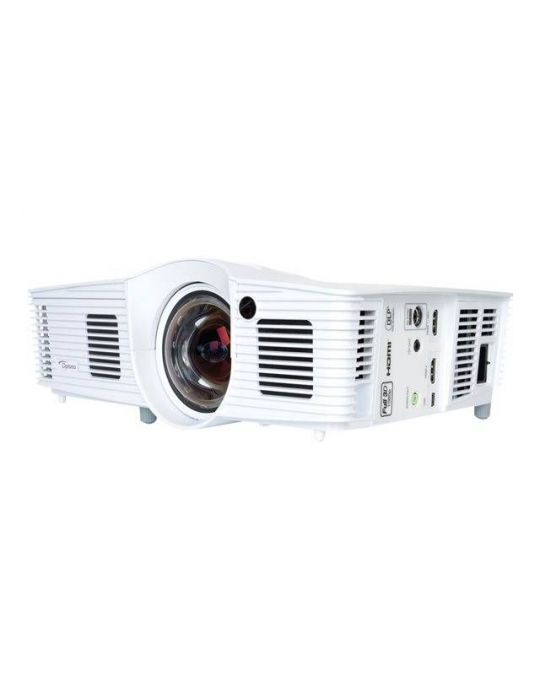 Videoprojector gt1080e 1080p native resolution 3000 ansi lumen brightness 25.000:1 contrast ratio 2 x hdmi / mhl / audio out / 3