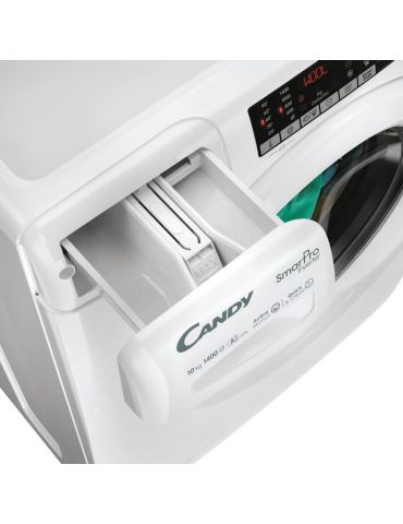 Candy Smart Pro Inverter CO 4104TWM 1-S mașini de spălat Încărcare frontală 10 kilograme 1400 RPM Alb