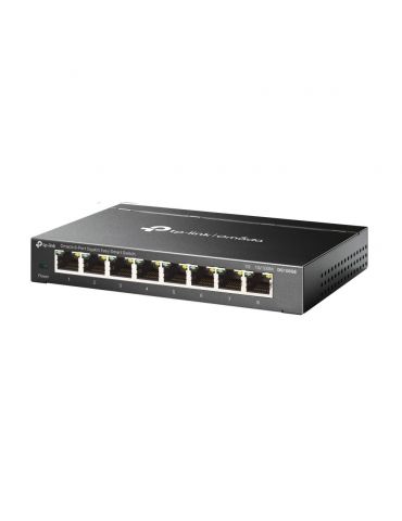 TP-Link Omada DS108GE switch-uri Fara management Gigabit Ethernet (10 100 1000) Negru
