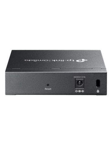 TP-Link Omada ES205G Gestionate Gigabit Ethernet (10 100 1000) Power over Ethernet (PoE) Suport Negru