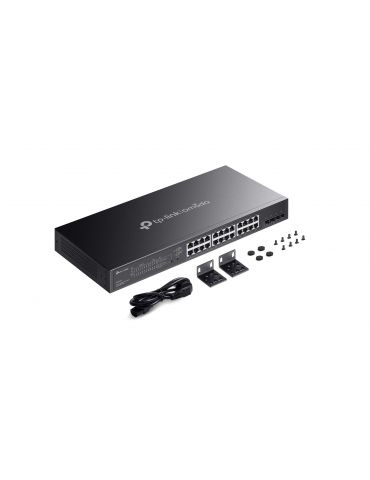 TP-Link Omada SG2428LP switch-uri Gestionate L2 L2+ Gigabit Ethernet (10 100 1000) Power over Ethernet (PoE) Suport Gri
