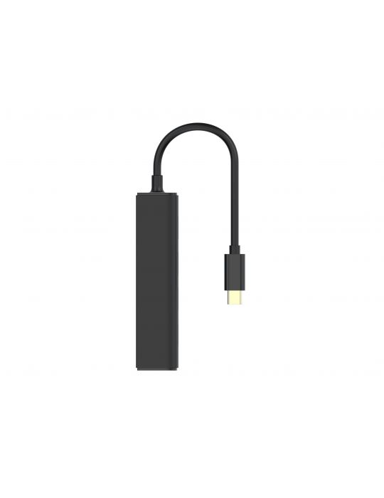 Conceptronic CTC4USB3 hub-uri de interfață USB 3.2 Gen 1 (3.1 Gen 1) Type-C 5000 Mbit s Negru