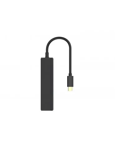 Conceptronic CTC4USB3 hub-uri de interfață USB 3.2 Gen 1 (3.1 Gen 1) Type-C 5000 Mbit s Negru