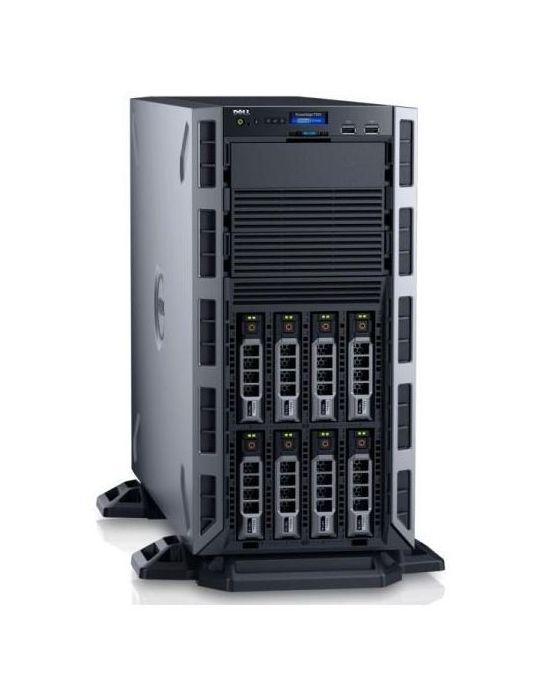 Server dell poweredge t330 1 cpu intel xeon e3-1220 v6 3.0 ghz (turbo 3.5 ghz) 4 nuclee udimm 16 gb ddr4 hdd 1 tb carcasa tip to