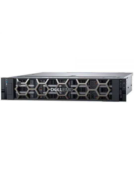 Server dell poweredge r54 1 cpu intel xeon silver 4210 2.2 ghz (turbo 3.2 ghz) 10 nuclee rdimm 16 gb ddr4 hdd 600 gb carcasa tip