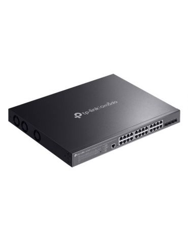 TP-Link Omada SG3428XMPP switch-uri Gestionate L2+ Gigabit Ethernet (10 100 1000) Power over Ethernet (PoE) Suport 1U Negru