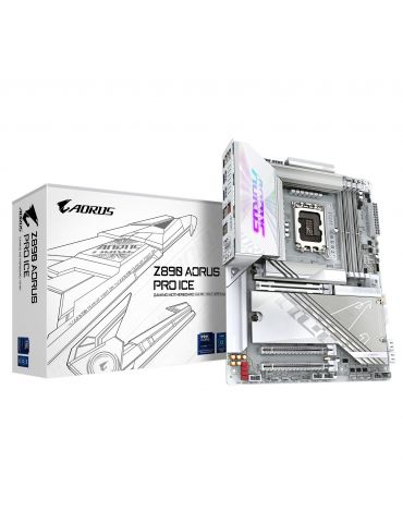 GIGABYTE Z890 AORUS PRO ICE plăci de bază Intel Z890 LGA 1851 (Socket V1) ATX - Tik.ro