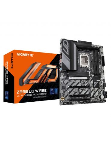 GIGABYTE Z890 UD WIFI6E plăci de bază Intel Z890 LGA 1851 (Socket V1) ATX - Tik.ro