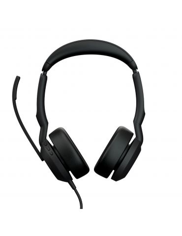 Jabra 25089-989-899 cască audio & cască cu microfon Căști Prin cablu Bandă de fixare pe cap Birou Call center USB tip-C Negru - Tik.ro