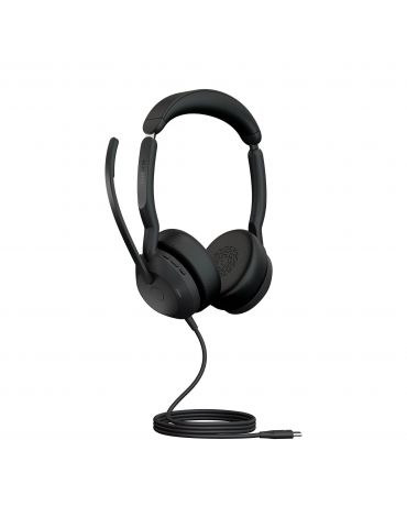 Jabra 25089-989-899 cască audio & cască cu microfon Căști Prin cablu Bandă de fixare pe cap Birou Call center USB tip-C Negru