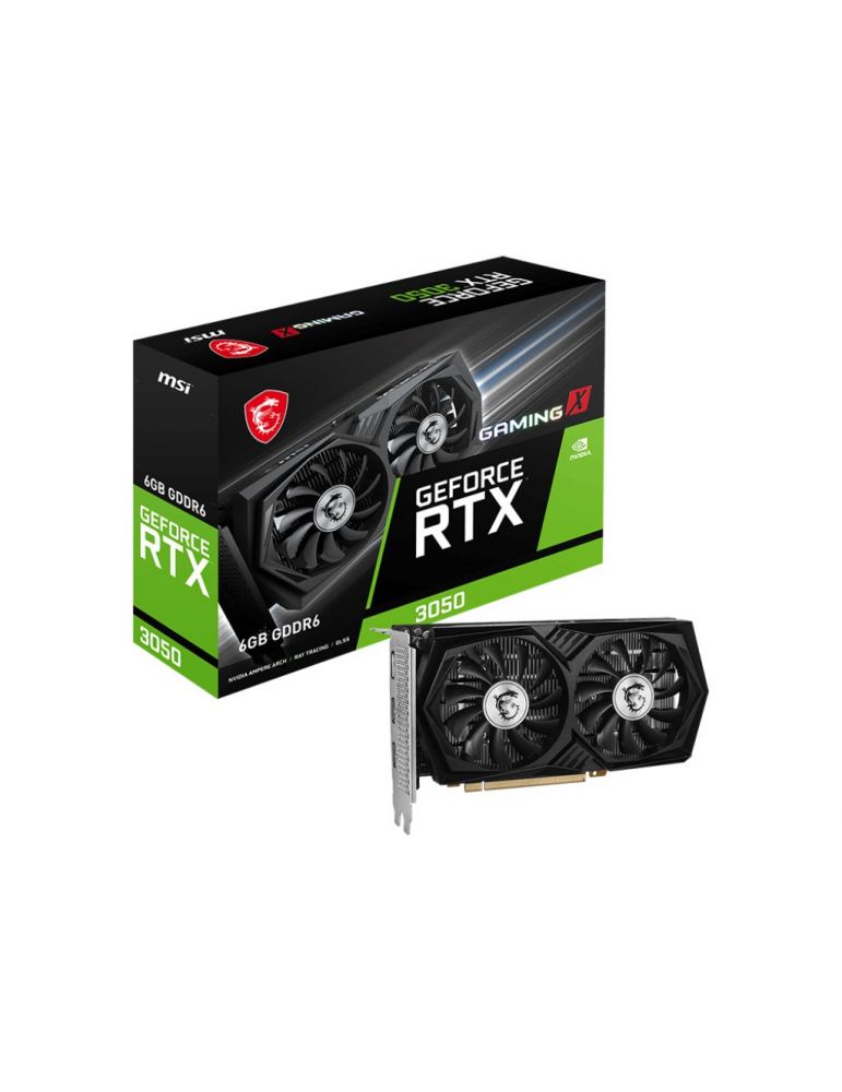 MSI GAMING GeForce RTX 3050 X 6G NVIDIA 6 Giga Bites GDDR6