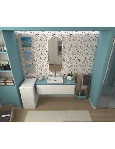 Candy Smart CSTG 272D3 1-S mașini de spălat Încărcare verticală 7 kilograme 1200 RPM Alb
