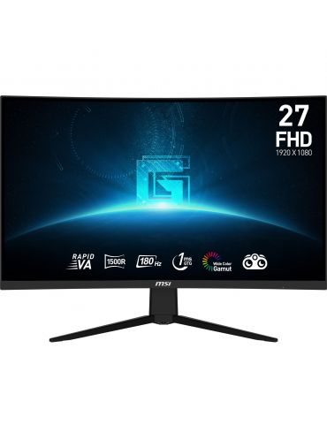 MSI G27C3F monitoare LCD 68,6 cm (27") 1920 x 1080 Pixel Full HD Negru