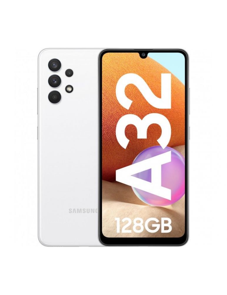 Smartphone samsung sg a32 a325f 6.4 4gb 128gb dsim wh sm-a325fzwg (include tv 0.5lei)