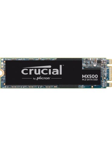 Ssd crucial mx500 500 gb m.2 s-ata 3 3d tlc nand r/w: 560/510 mb/s ct500mx500ssd4 Crucial - 1