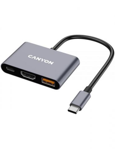 Canyon hub ds-4 3in1 usb-c... - Tik.ro