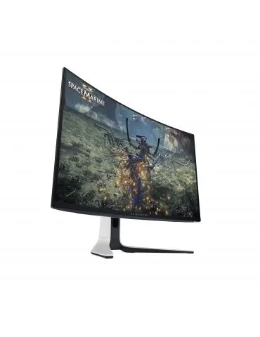 Alienware AW3225QF monitoare LCD 81,3 cm (32") 3840 x 2160 Pixel 4K Ultra HD QDOLED Negru, Alb