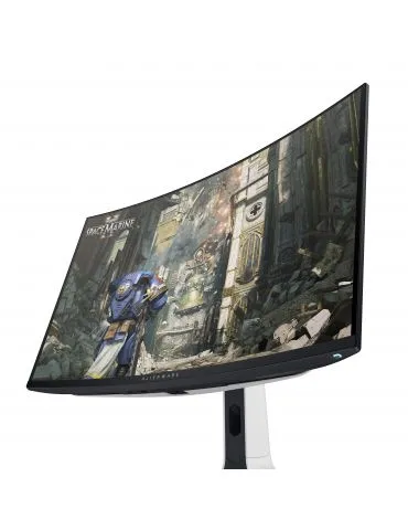 Alienware AW3225QF monitoare LCD 81,3 cm (32") 3840 x 2160 Pixel 4K Ultra HD QDOLED Negru, Alb