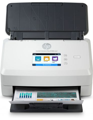 HP Scanjet Enterprise Flow N7000 Sheet-fed scaner 600 x 600 DPI A4 Alb - Tik.ro